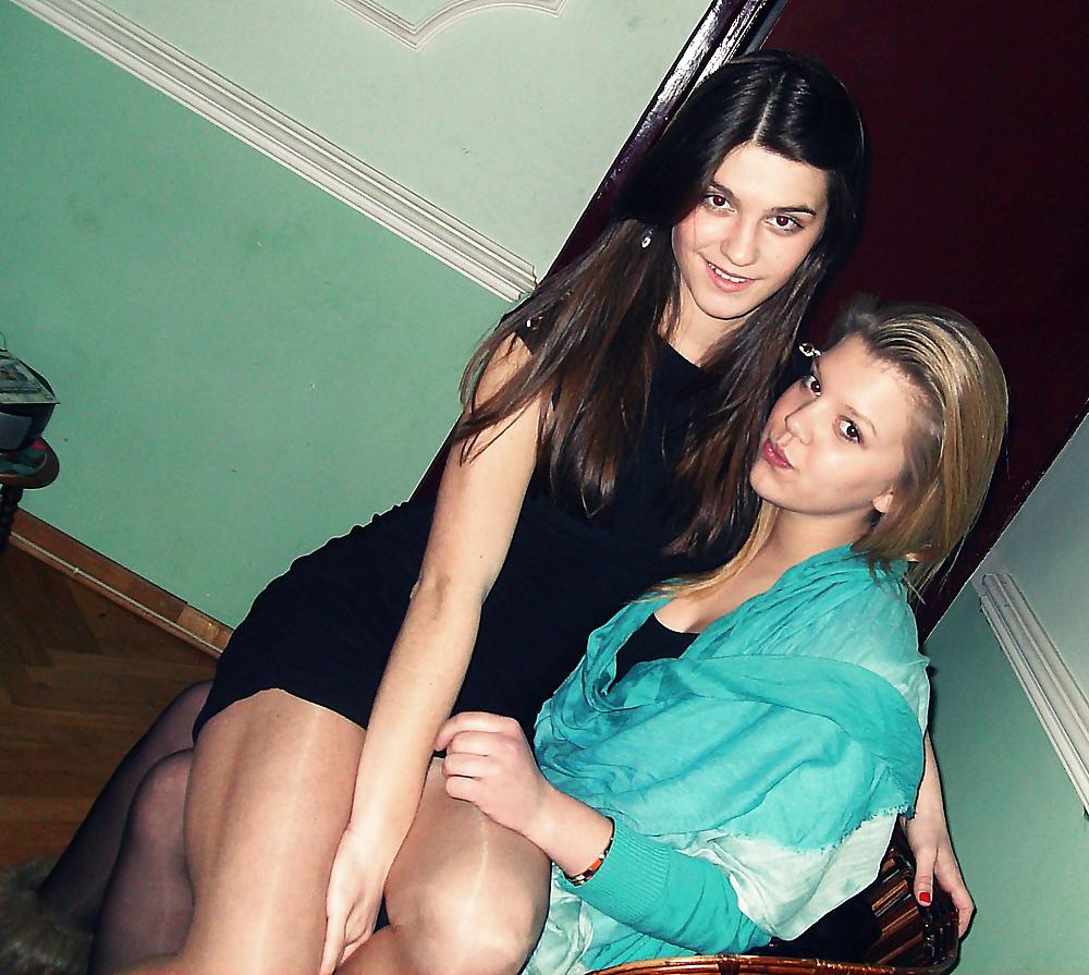 25P Serbian girls in pantyhose 6