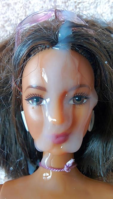 16P Cum Soaked Lea Doll
