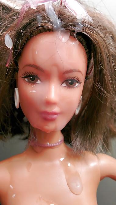 16P Cum Soaked Lea Doll