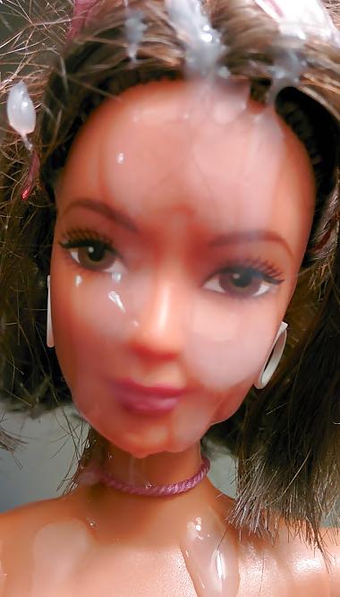 16P Cum Soaked Lea Doll