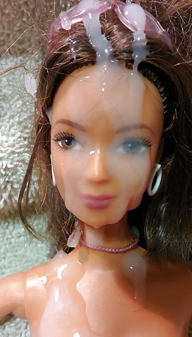 16P Cum Soaked Lea Doll