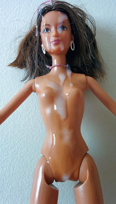 16P Cum Soaked Lea Doll