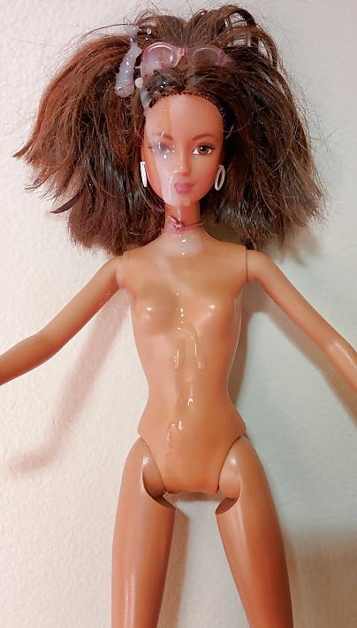 16P Cum Soaked Lea Doll