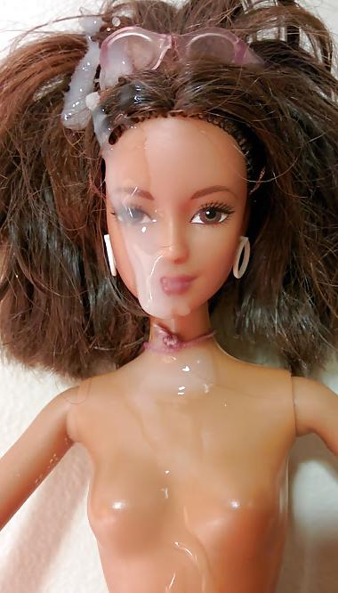 16P Cum Soaked Lea Doll