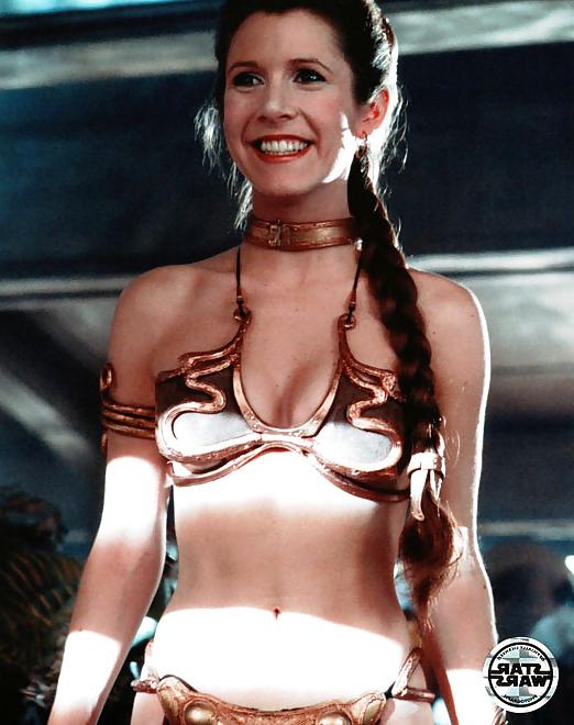 19P Rare slave Princess Leia behind the scenes