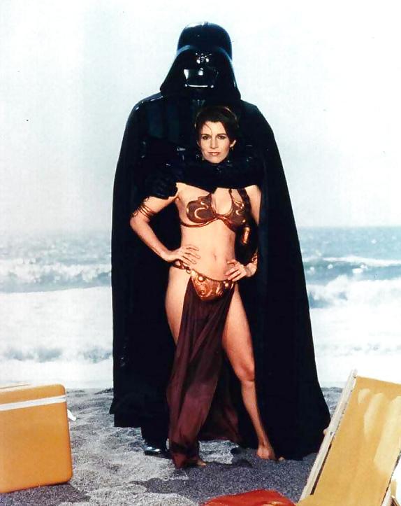 19P Rare slave Princess Leia behind the scenes