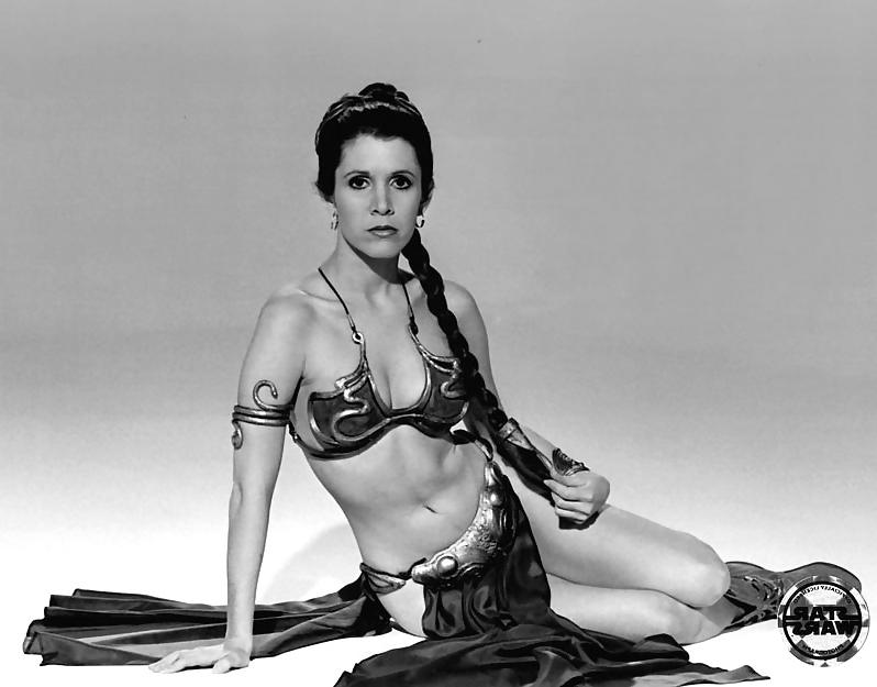 19P Rare slave Princess Leia behind the scenes