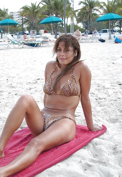18P Latina mom seduced at the beach