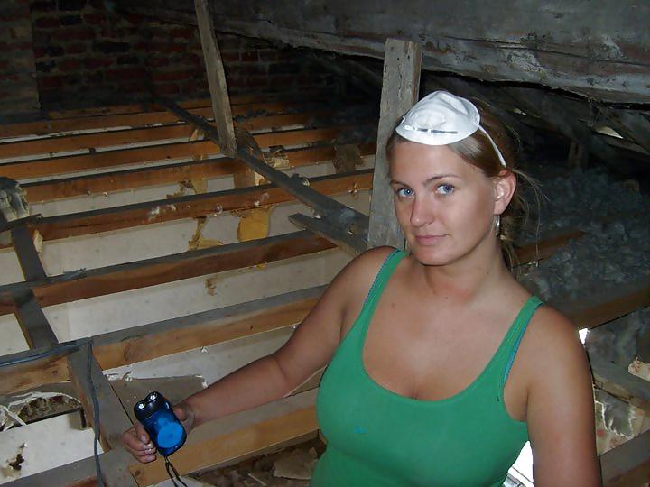 5P Big tit Dutch ex gf likes old (granddad) or young cocks