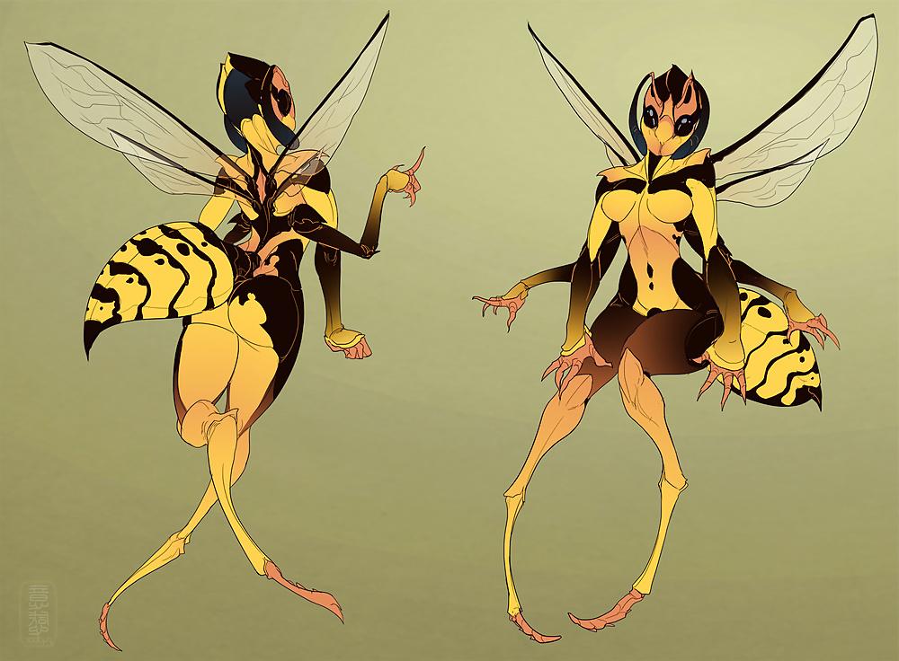 25P Monster Girls: Thri-kreen and Bug Girls