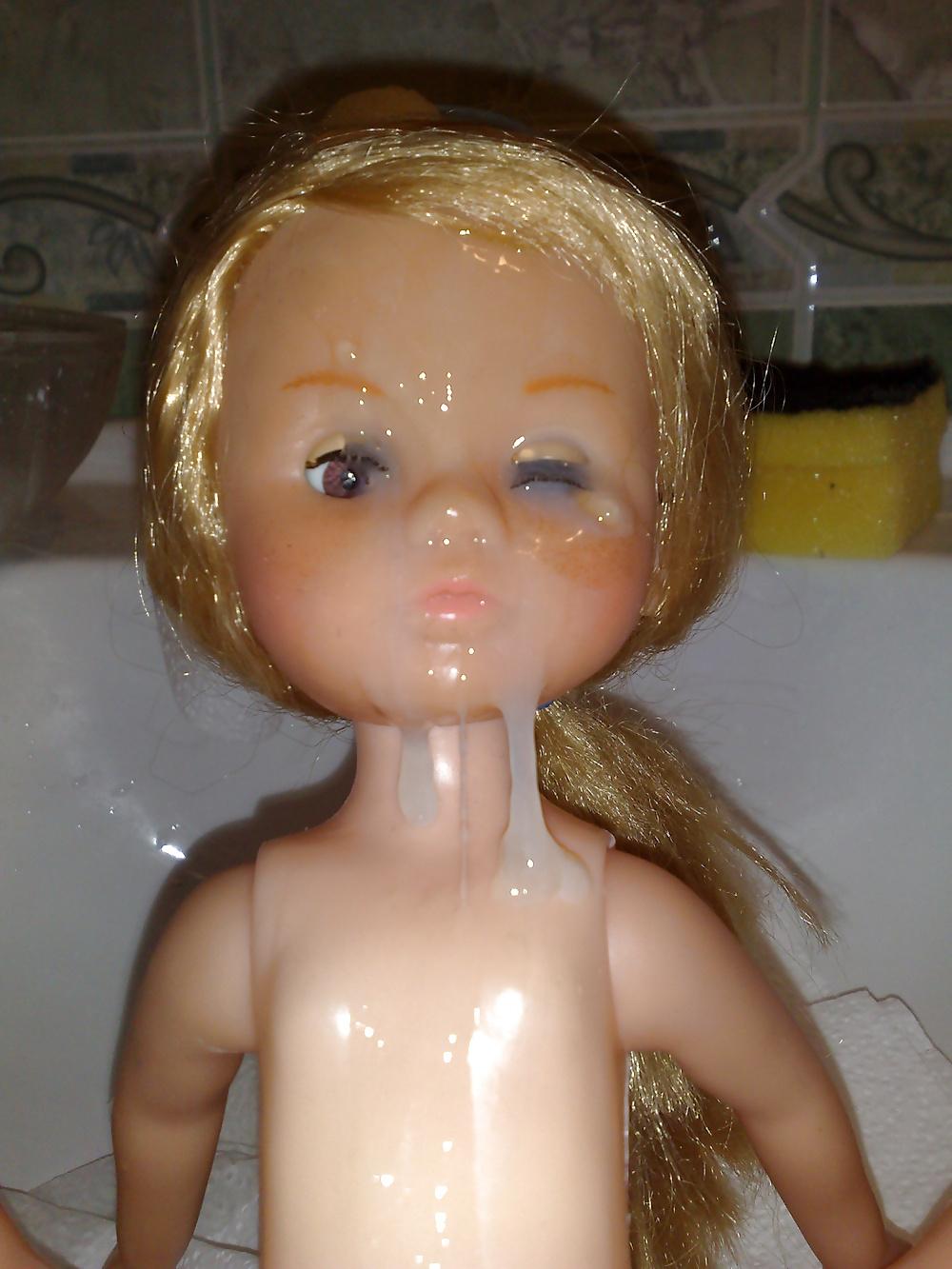 25P Mina doll-facial slut