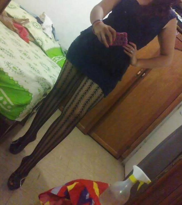 21P Sexy Turkish Friend  in Nylons