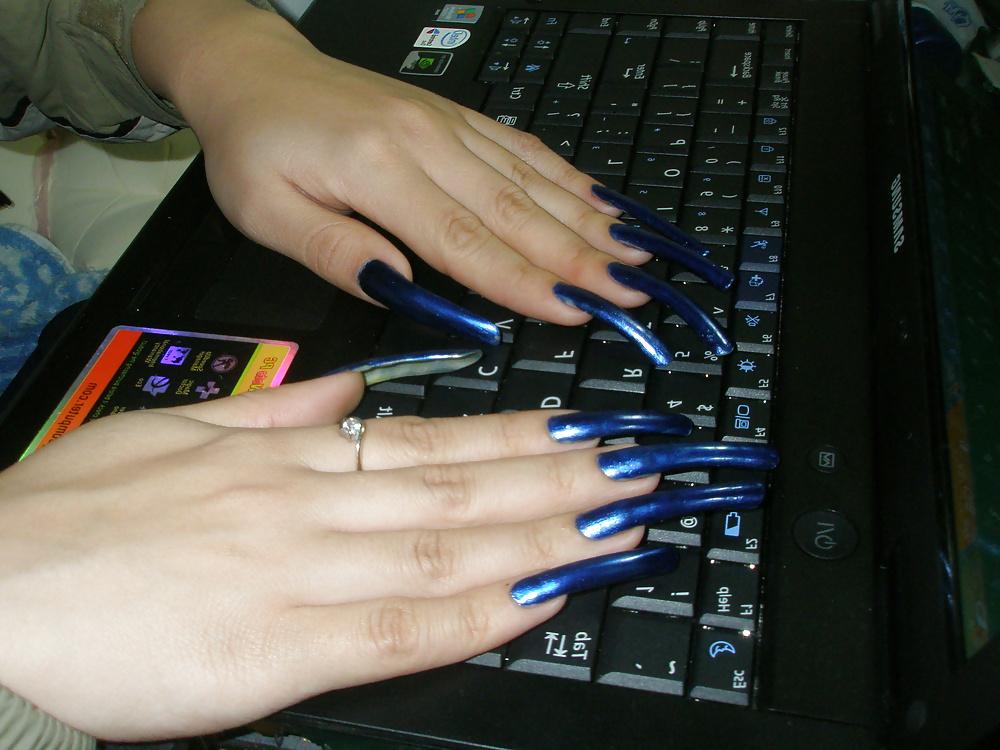 25P LONG FINGERNAILS  MIX 08.14