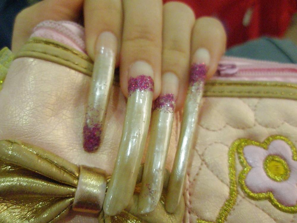 25P LONG FINGERNAILS  MIX 08.14