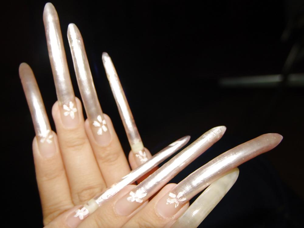 25P LONG FINGERNAILS  MIX 08.14