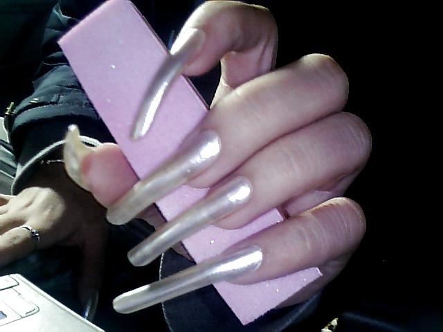 25P LONG FINGERNAILS  MIX 08.14