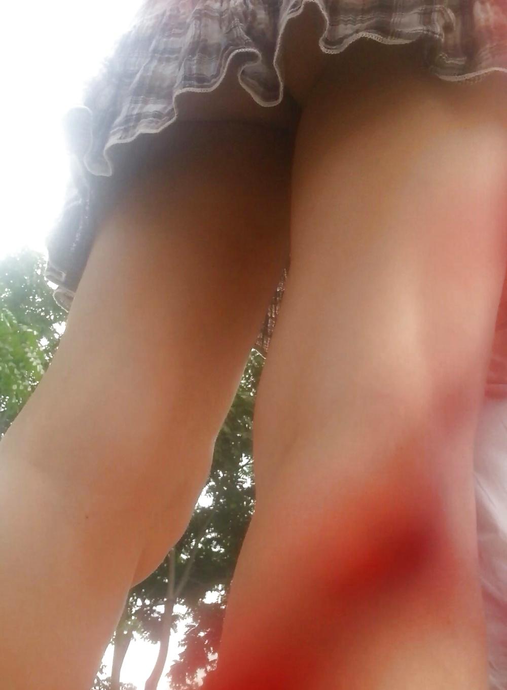 8P Spy sexy teens upskirt romanian