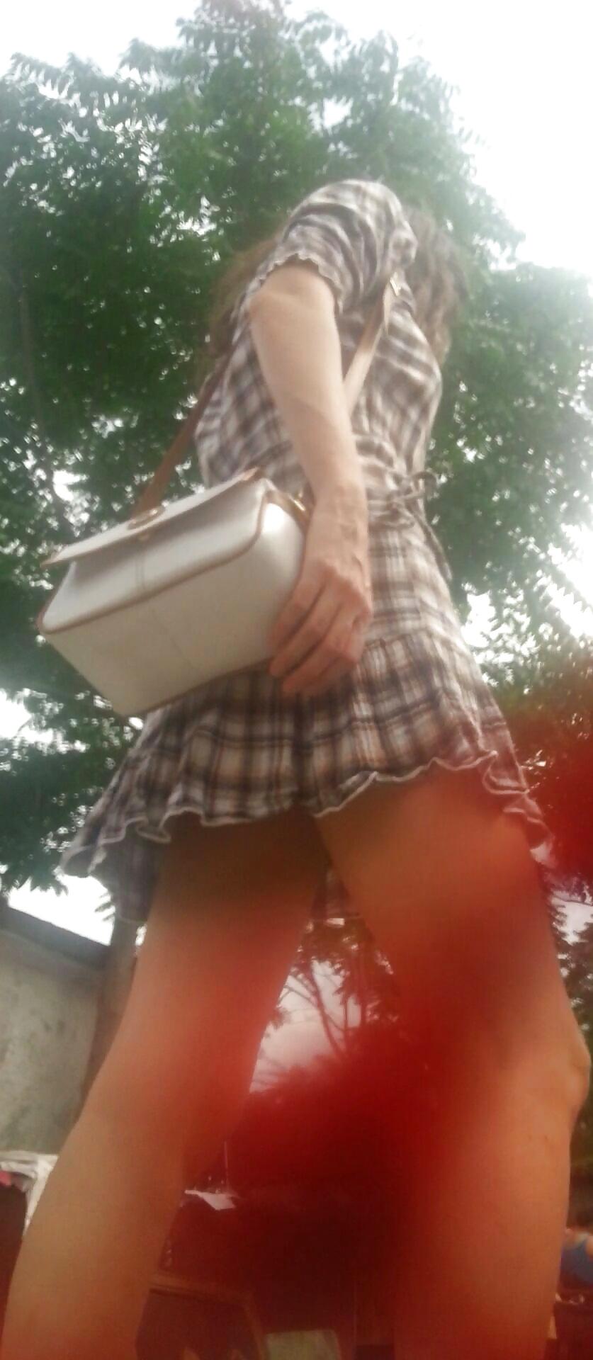 8P Spy sexy teens upskirt romanian