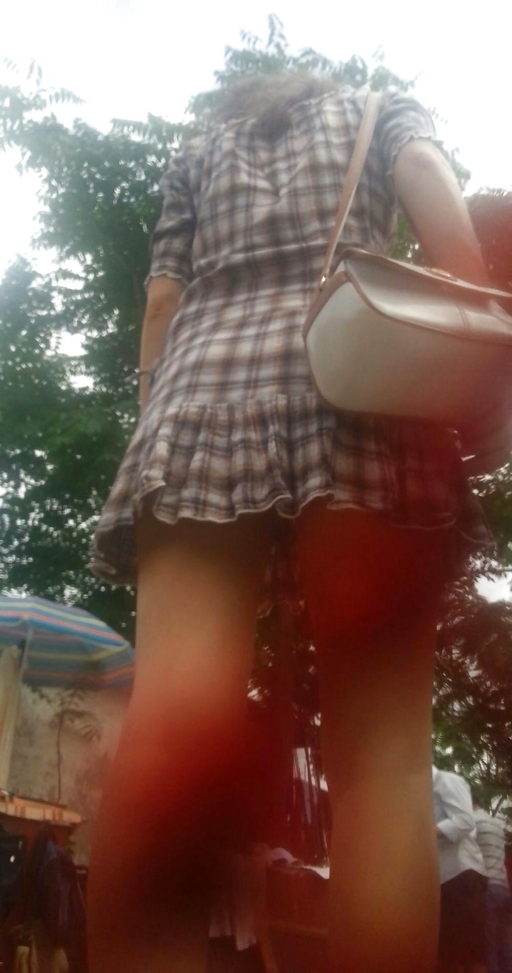 8P Spy sexy teens upskirt romanian