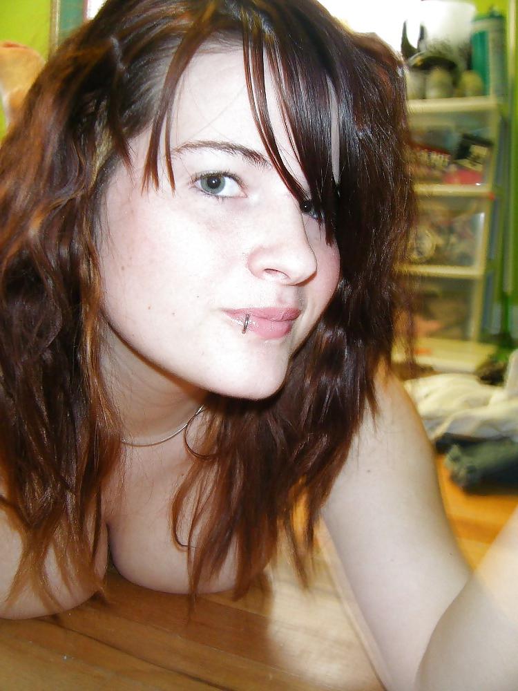 17P Busty teen selfshots