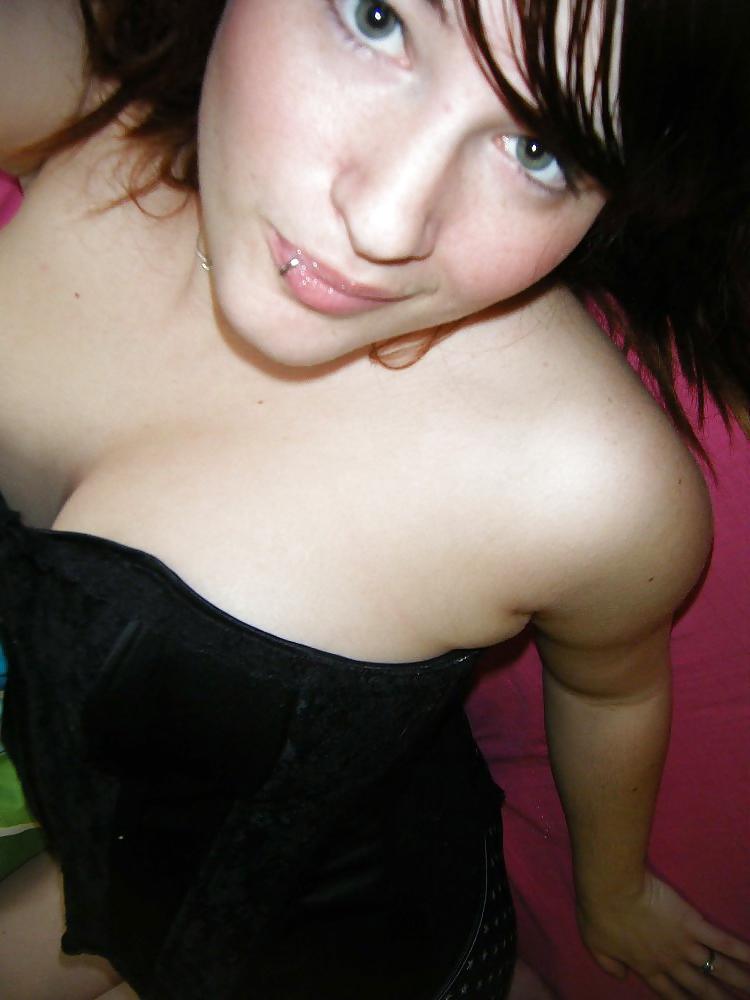 17P Busty teen selfshots