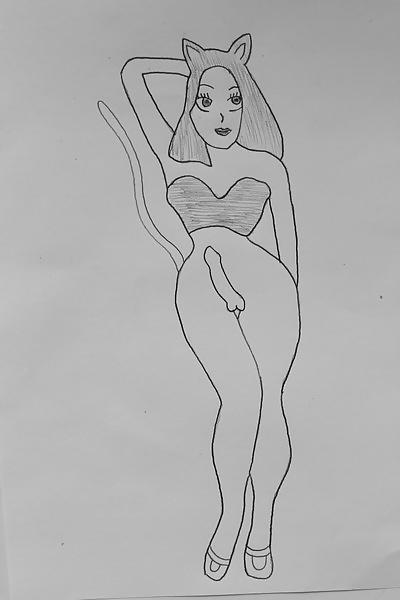 23P Shemale drawings