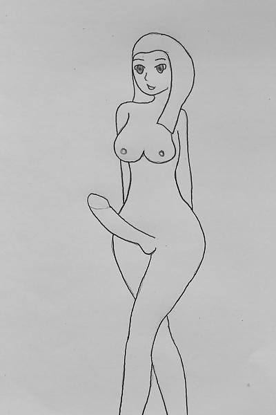 23P Shemale drawings
