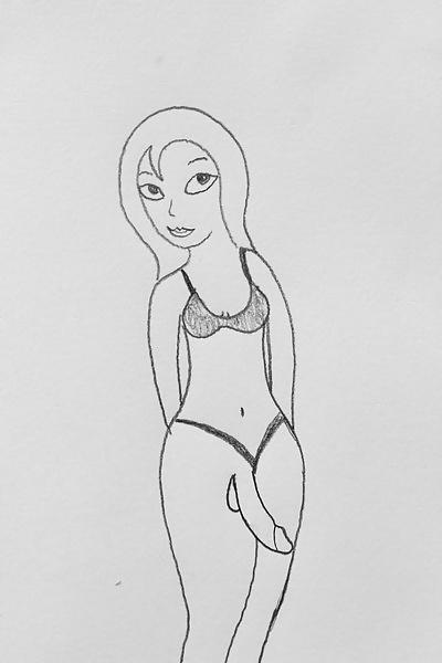 23P Shemale drawings