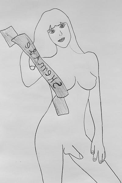 23P Shemale drawings