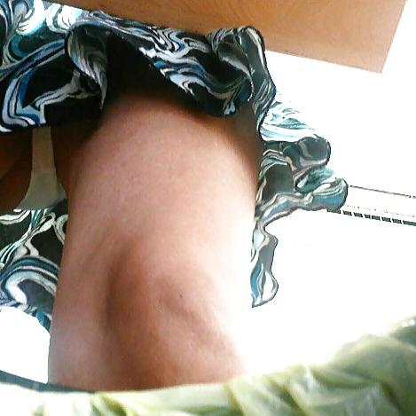 25P Some upskirts at work