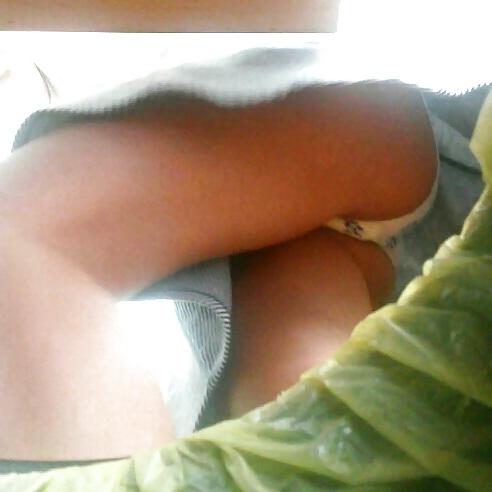 25P Some upskirts at work