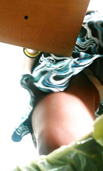 25P Some upskirts at work