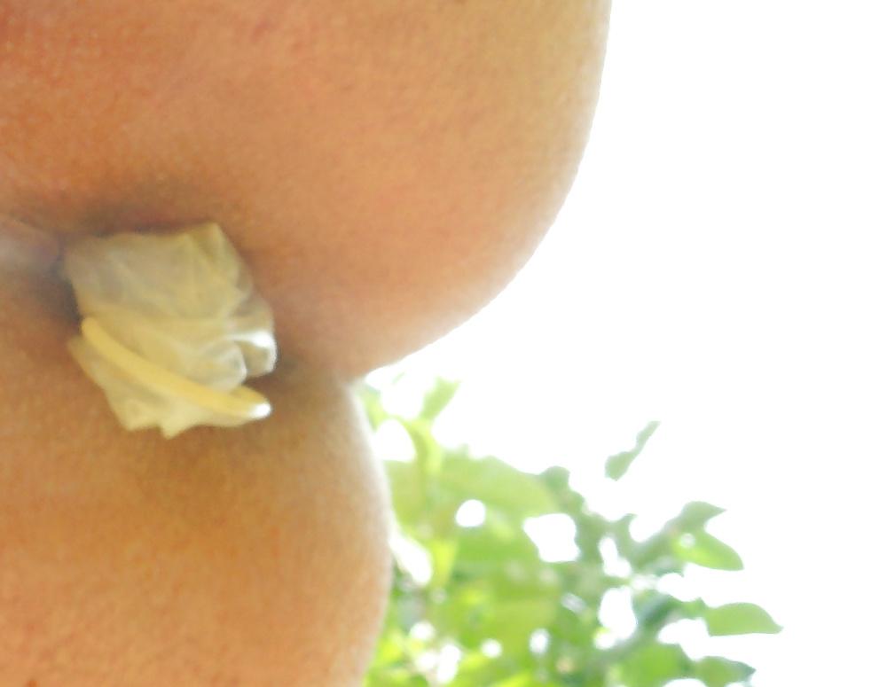 9P Got fucked in my butt in a park and felt strange after