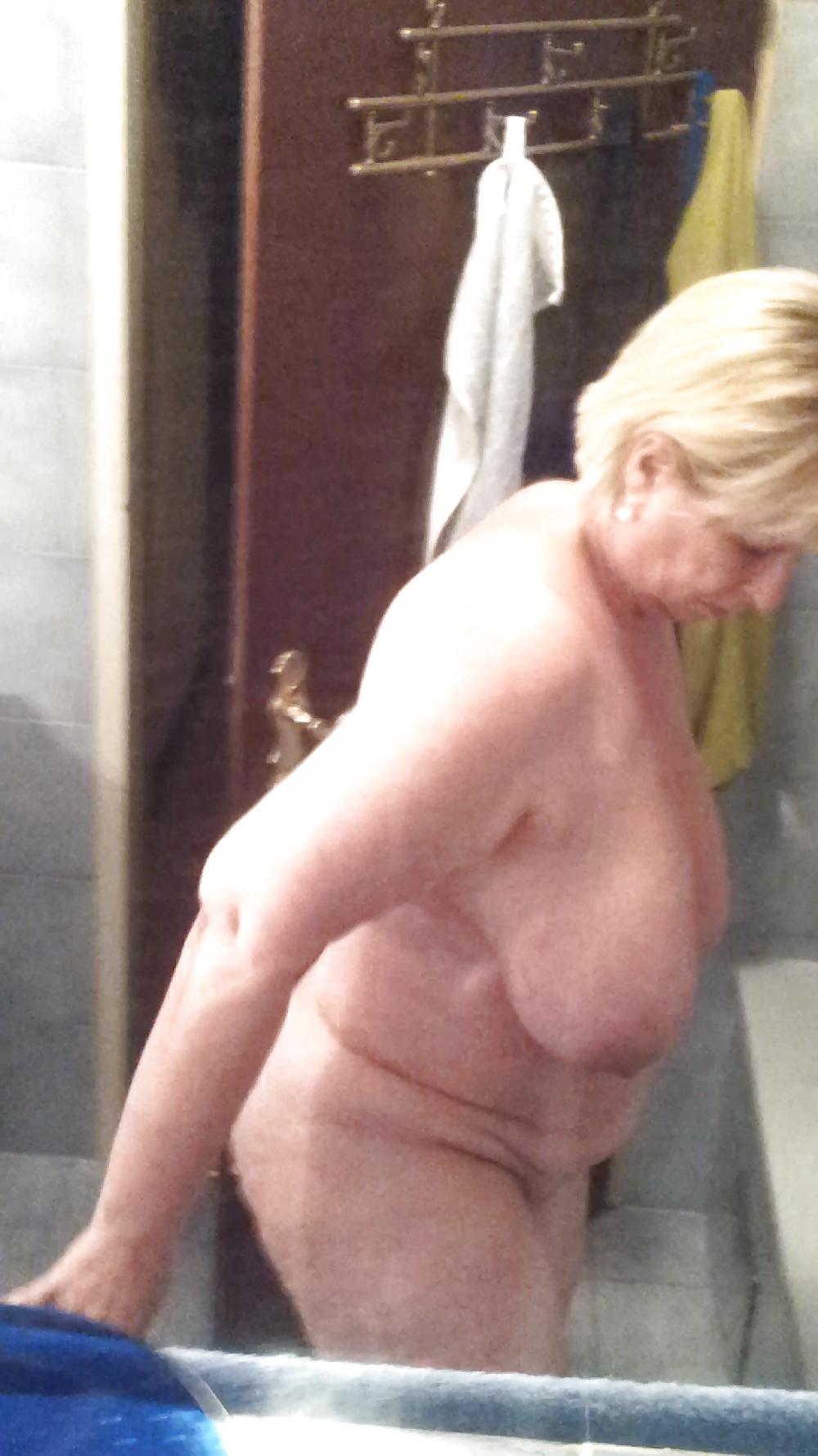 7P Hidden window bbw granny