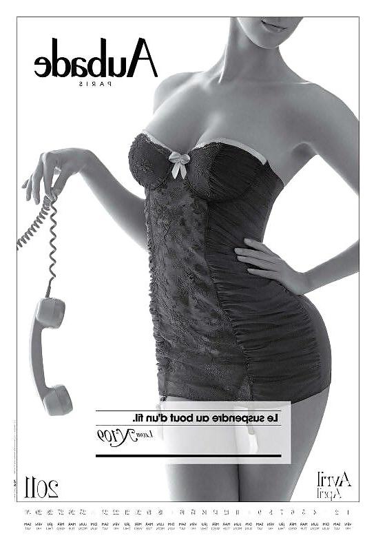 13P Erotic Calendar 14 - Lingerie-Calendar 2011