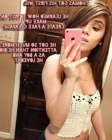 25P Sissy captions