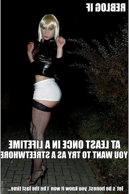 25P Sissy captions