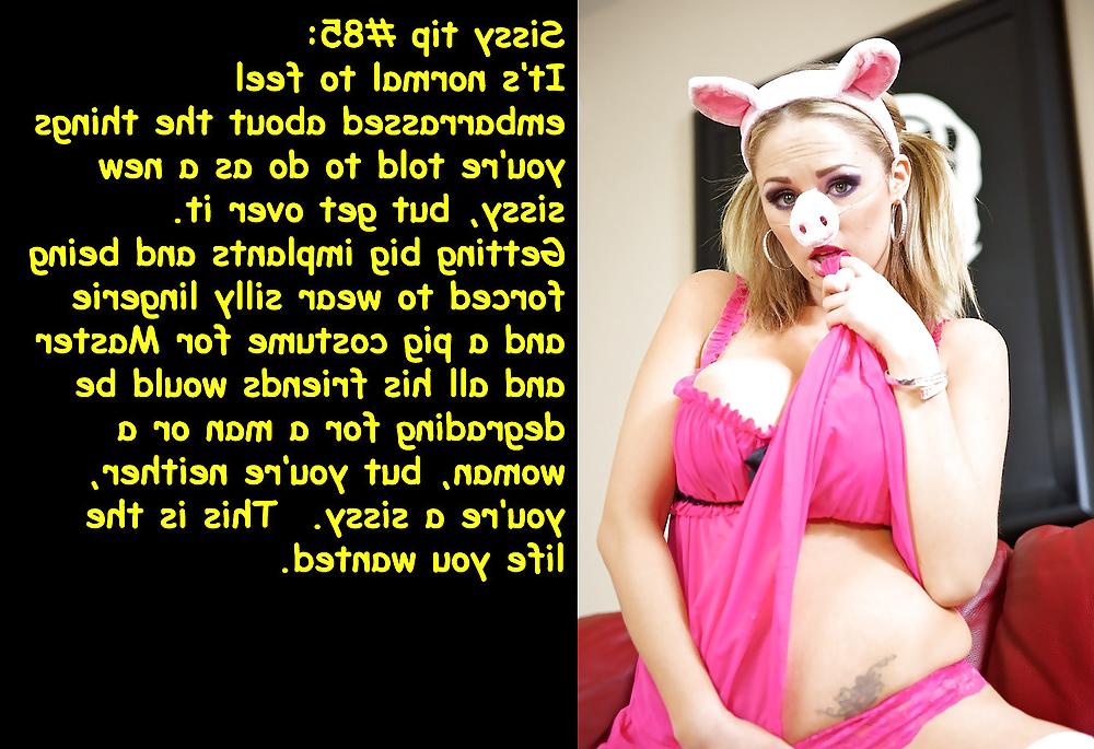 25P Sissy captions
