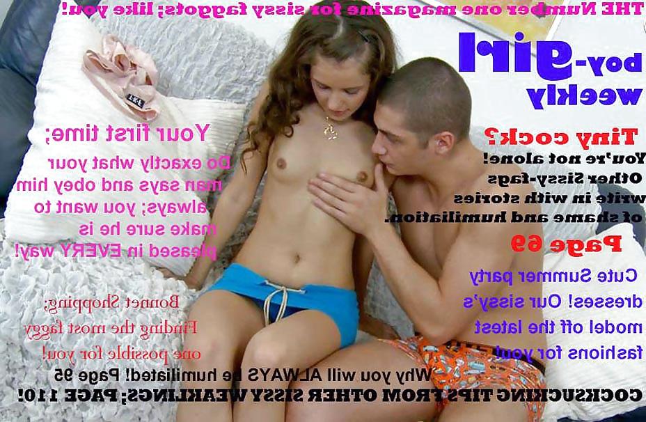 25P Sissy captions