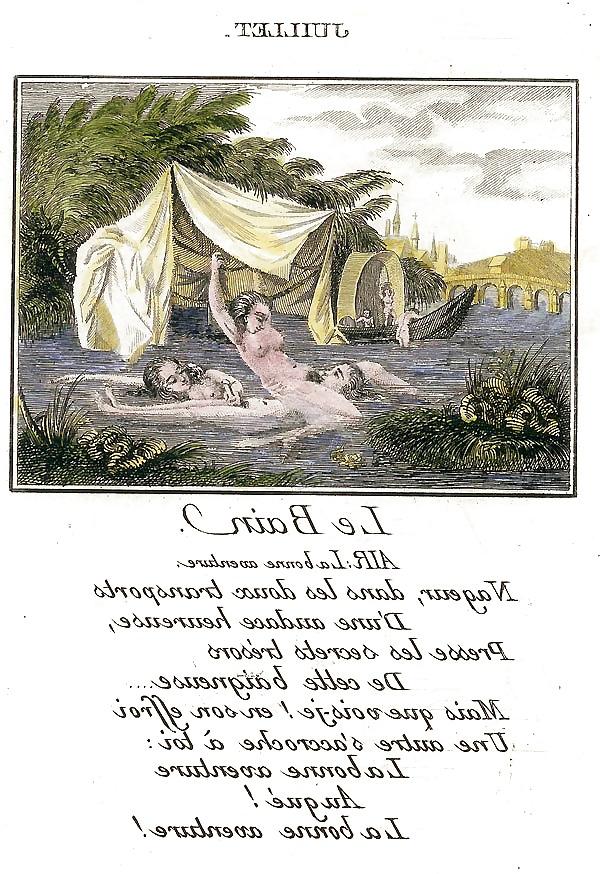 13P Erotic Calendar 15 - France c. 1760