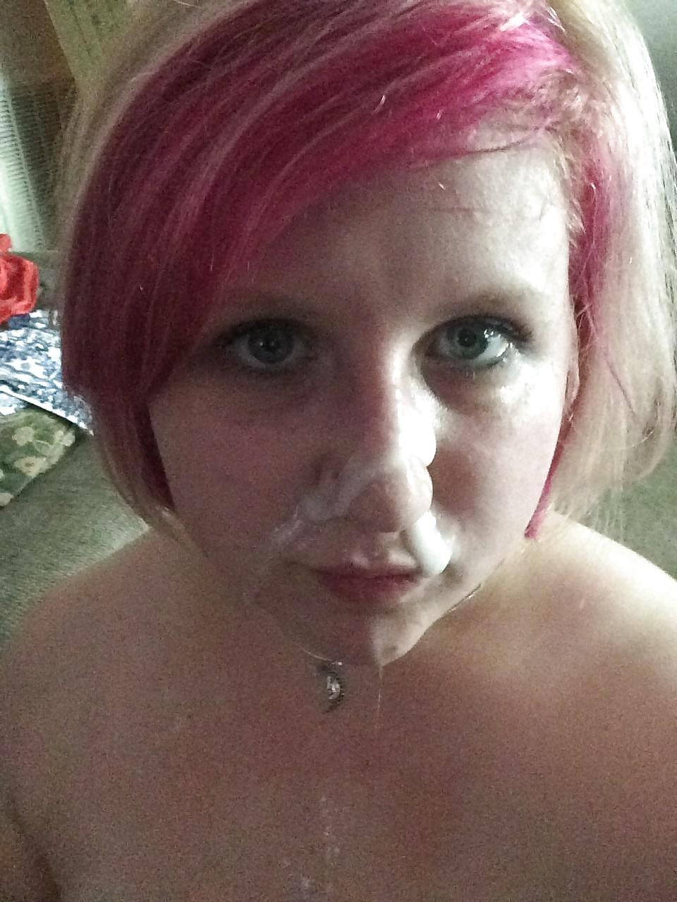 10P Multi Color hair girls getting loads