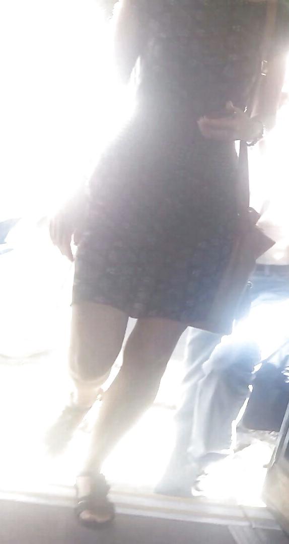 17P Spy old + young sexy skirt romanian