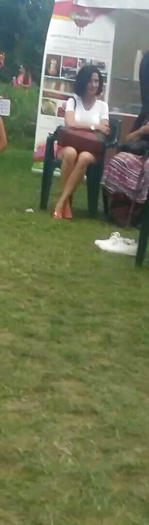 17P Spy old + young sexy skirt romanian