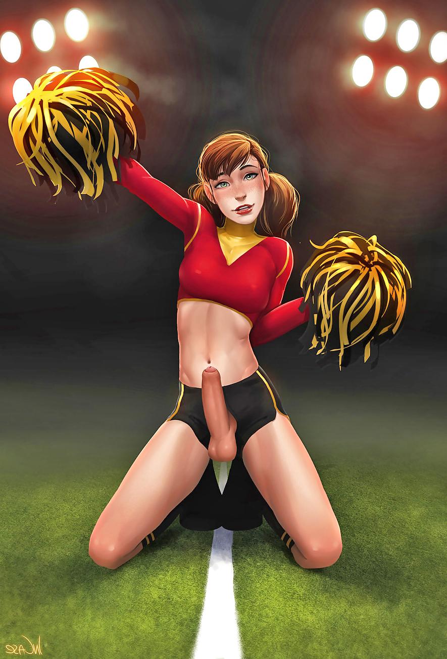 25P Hot Toon Shemale Cock 2