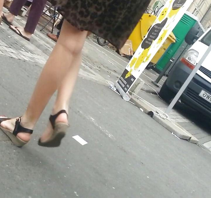 20P Spy old + young feet romanian