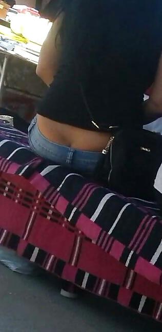 5P Spy sexy ass brunette romanian