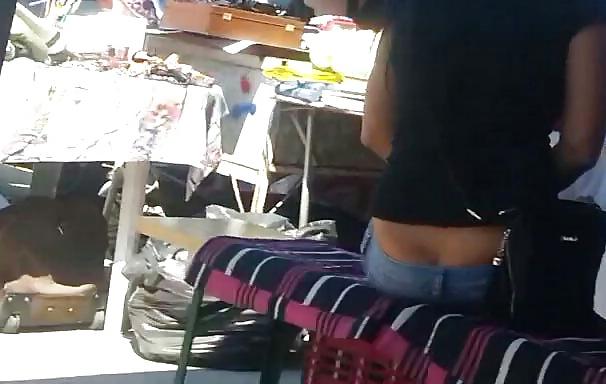 5P Spy sexy ass brunette romanian