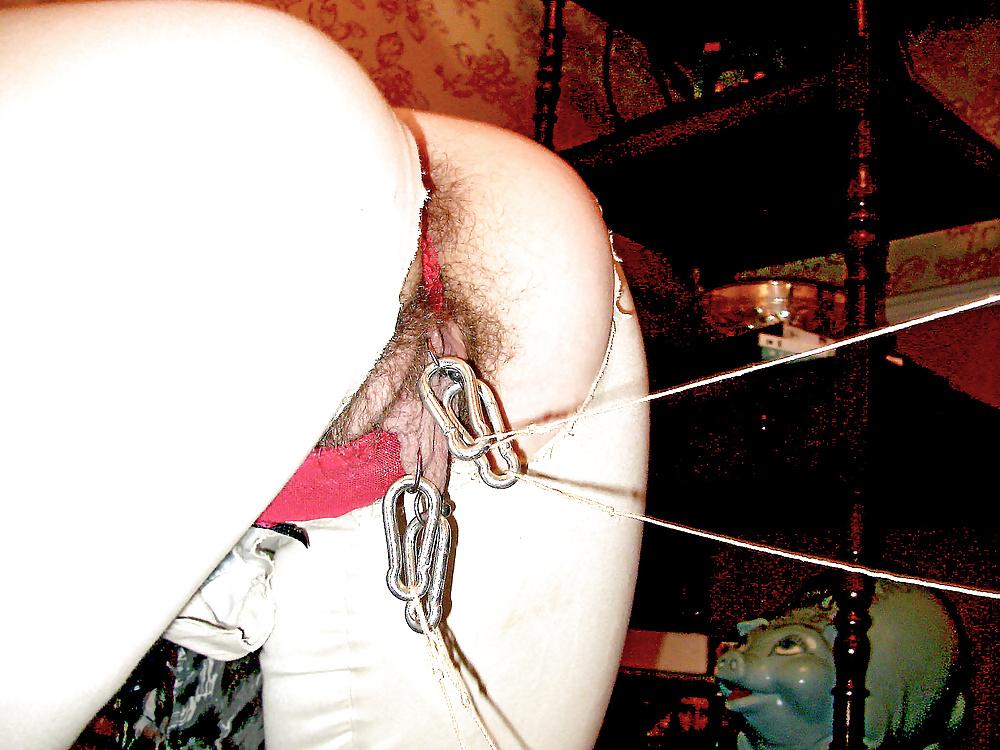 14P Tim 233 Pussy on the stretch machine. (Re-Post by request)