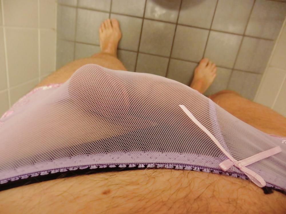 25P Cock in pantyhose and panties