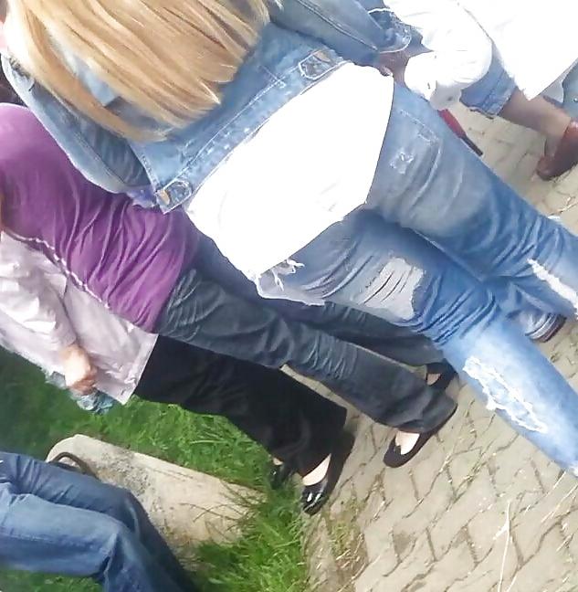 20P Spy ass old + young romanian